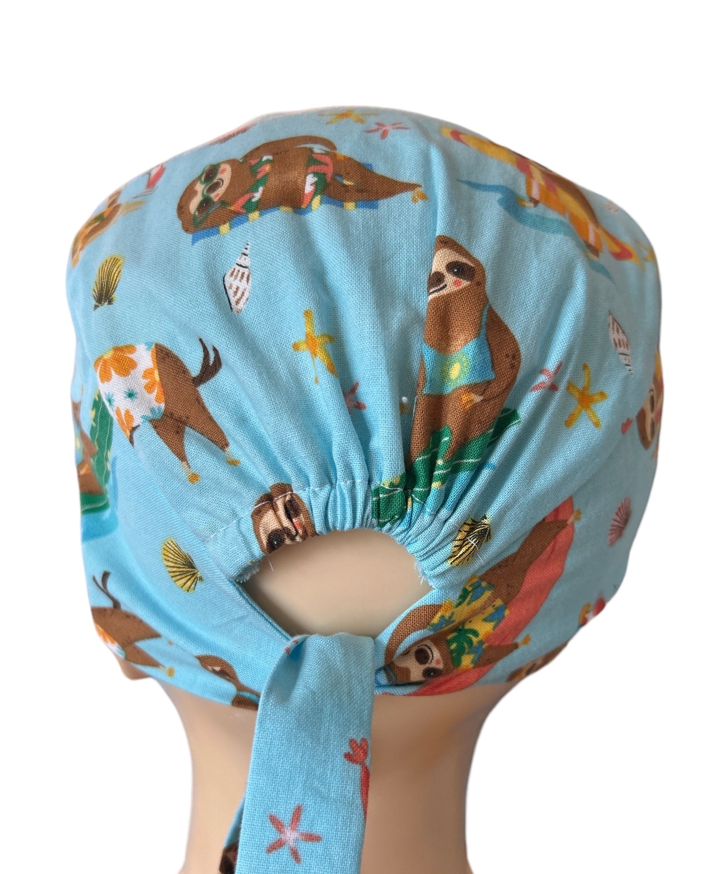 Male Scrub Cap with Terry Cloth Forehead Lining
